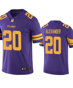 Minnesota Vikings Mackensie Alexander Purple Nike Color Rush Limited Jersey