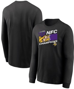 Minnesota Vikings NFC Champions Iconic Black Men Sweatshirt