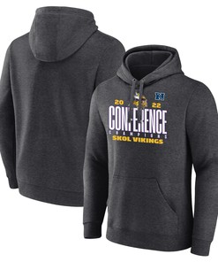 Minnesota Vikings NFC Conference Champions Skol Vikings Black Pullover Hoodie
