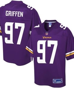 Minnesota Vikings Nfl Pro Line Team Color Player Jersey - Purple