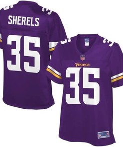 Minnesota Vikings Nfl Pro Line Womens Team Color Jersey - Purple