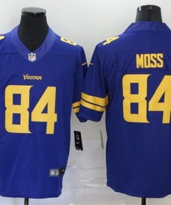 Minnesota Vikings Randy Moss #84 Nfl 2020 Cobalt Blue Jersey Jersey