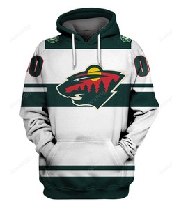 Minnesota Wild 3D Hoodie Zip Hoodie