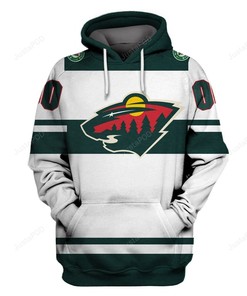 Minnesota Wild 3D Hoodie Zip Hoodie