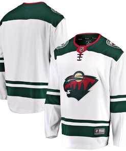 Minnesota Wild Fanatics Branded Breakaway Away Jersey - White Nhl