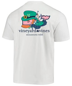 Minnesota Wild Vineyard Vines St. Patrick's Day T-Shirt - White