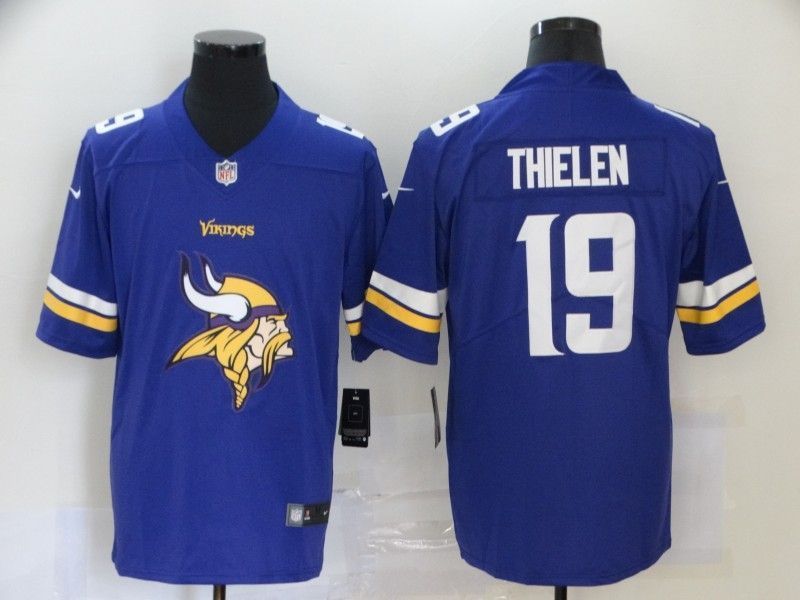 Minnessota Vikings Adam Thielen #19 Nfl 2020 Cobalt Jersey