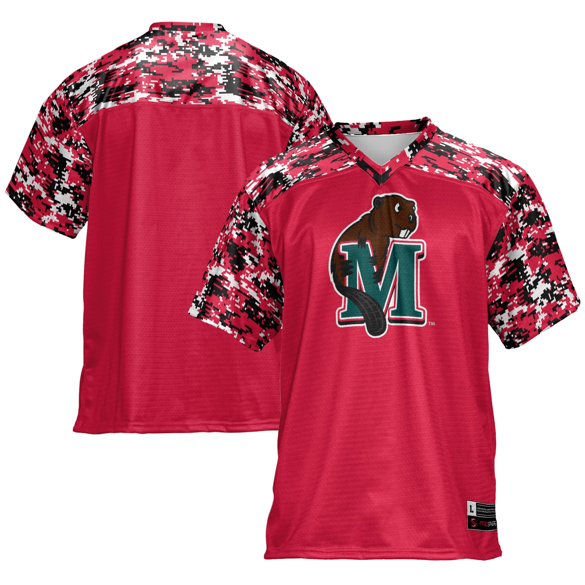 Minot State Beavers Football Jersey - Red Ncaa