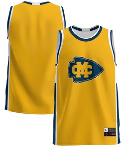 Mississippi College Choctaws Basketball Jersey - Gold Ncaa