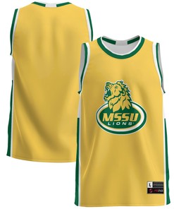Missouri Southern State Lions Basketball Jersey - Gold Ncaa