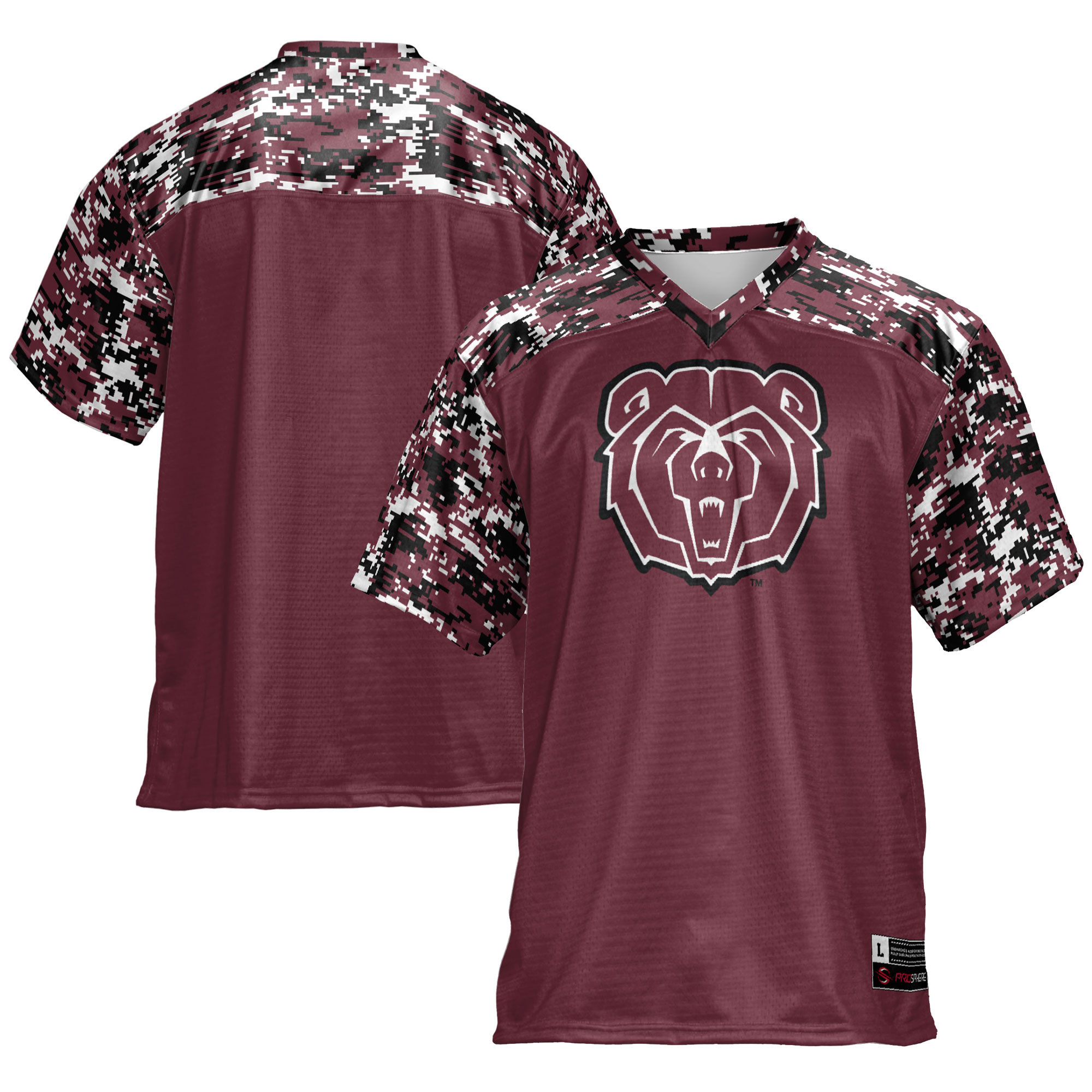 Missouri State University Bears Football Jersey - Maroon Ncaa