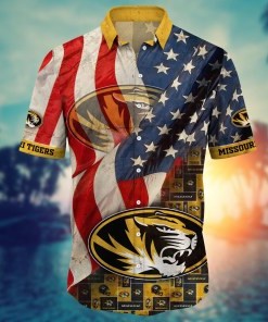 Missouri Tigers NCAA Flower Hawaii Shirt For Fans Ver 11