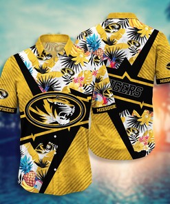 Missouri Tigers NCAA Flower Hawaii Shirt For Fans Ver 12