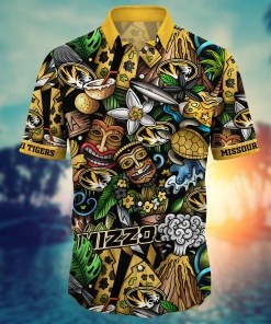 Missouri Tigers NCAA Flower Hawaii Shirt For Fans Ver 17