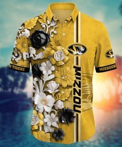 Missouri Tigers NCAA Flower Hawaii Shirt For Fans Ver 25