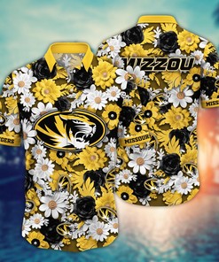 Missouri Tigers NCAA Flower Hawaii Shirt For Fans Ver 4