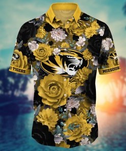 Missouri Tigers NCAA Flower Hawaii Shirt For Fans Ver 8