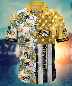 Missouri Tigers NCAA Flower Hawaii Shirt For Fans Ver 9