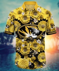 Missouri Tigers NCAA Hawaiian Shirt for This Summer Customize Shirt Any Team