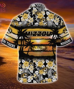 Missouri Tigers Summer Hawaiian Shirt, Floral Pattern for Sports Enthusiast This Year