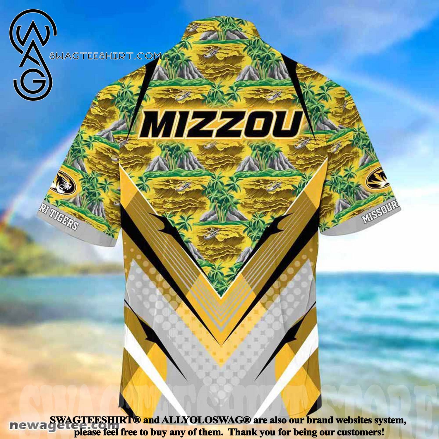 Missouri Tigers for Sports Fans This Season Summer Beach Hawaiian Shirt