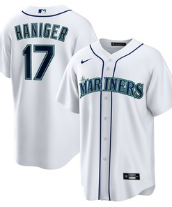 Mitch Haniger Seattle Mariners Home Replica Player Name Jersey White Mlb