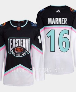 Mitch Marner 16 Maple Leafs 2023 All-Star Eastern Conference Black Jersey