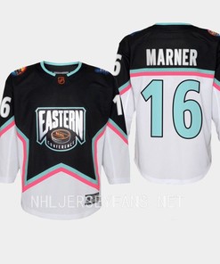 Mitch Marner 16 Toronto Maple Leafs 2023 All-Star Eastern Conference Black