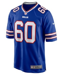 Mitch Morse 60 Buffalo Bills Game Player Jersey - Royal