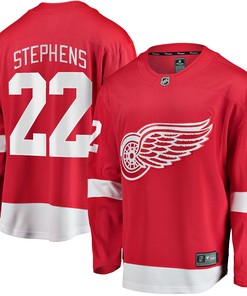 Mitchell Stephens Detroit Red Wings Fanatics Branded Home Breakaway Player Jersey - Red Nhl
