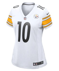 Mitchell Trubisky 10 Pittsburgh Steelers Women's Game Player Jersey - White
