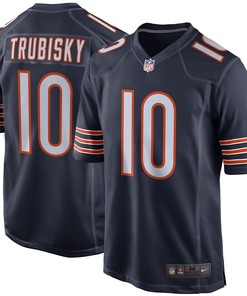 Mitchell Trubisky Chicago Bears Nike Game Jersey - Navy