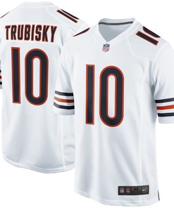 Mitchell Trubisky Chicago Bears Nike Game Jersey - White