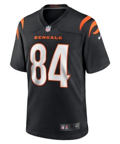 Mitchell Wilcox 84 Cincinnati Bengals Player Game Jersey - Black