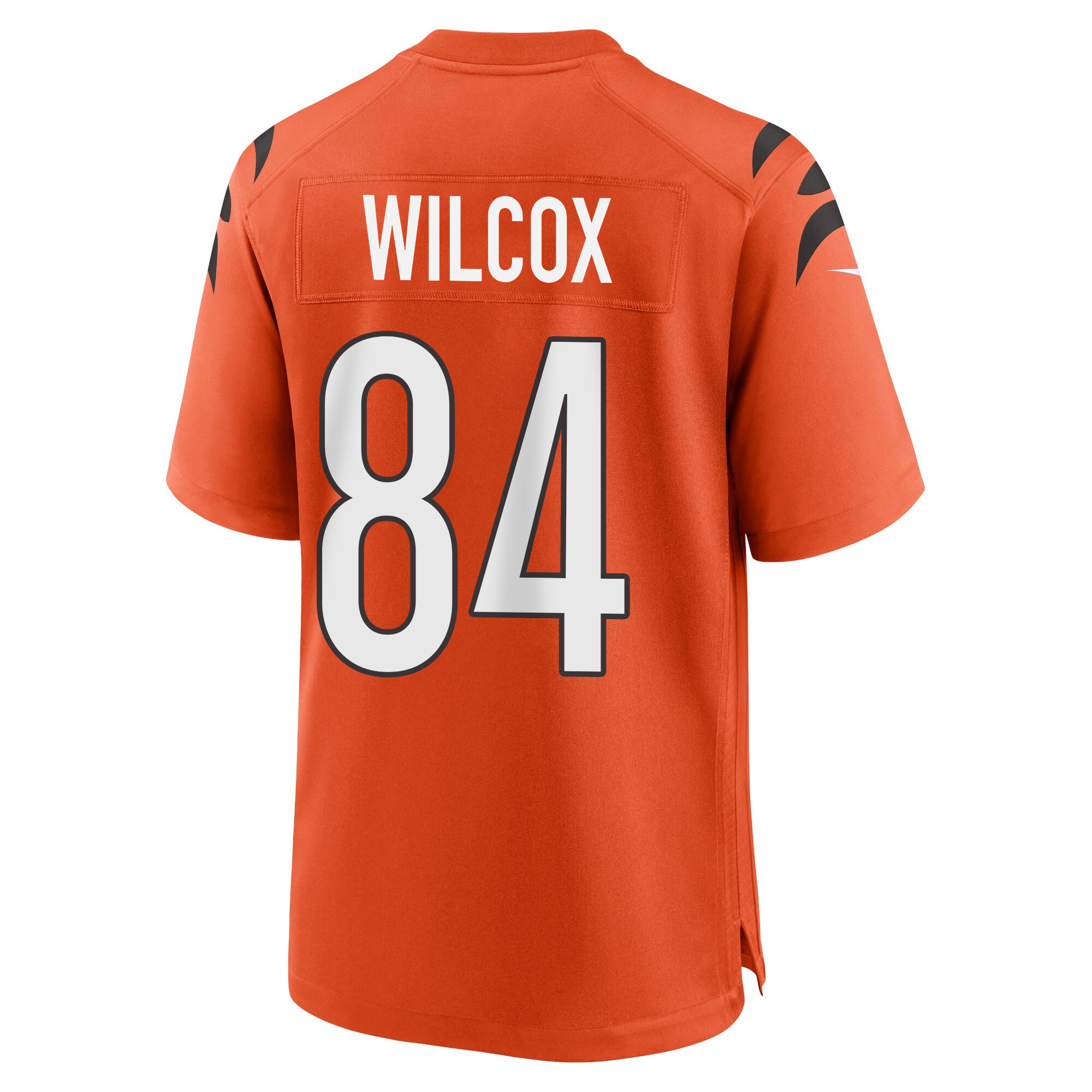 Mitchell Wilcox 84 Cincinnati Bengals Super Bowl LVII Champions Men Alternate Game Jersey - Orange