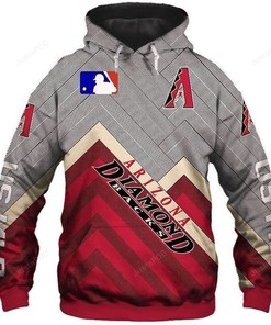 Mlb Arizona Diamondbacks 3D Hoodie Zip Hoodie Style 01