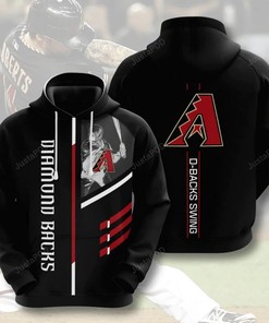 Mlb Arizona Diamondbacks 3D Hoodie Zip Hoodie Style 06