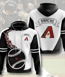 Mlb Arizona Diamondbacks 3D Hoodie Zip Hoodie Style 08