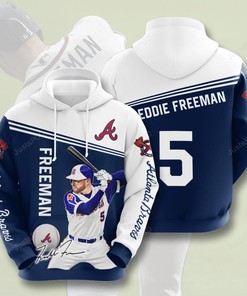 Mlb Atlanta Braves 3D Hoodie Zip Hoodie Style 04