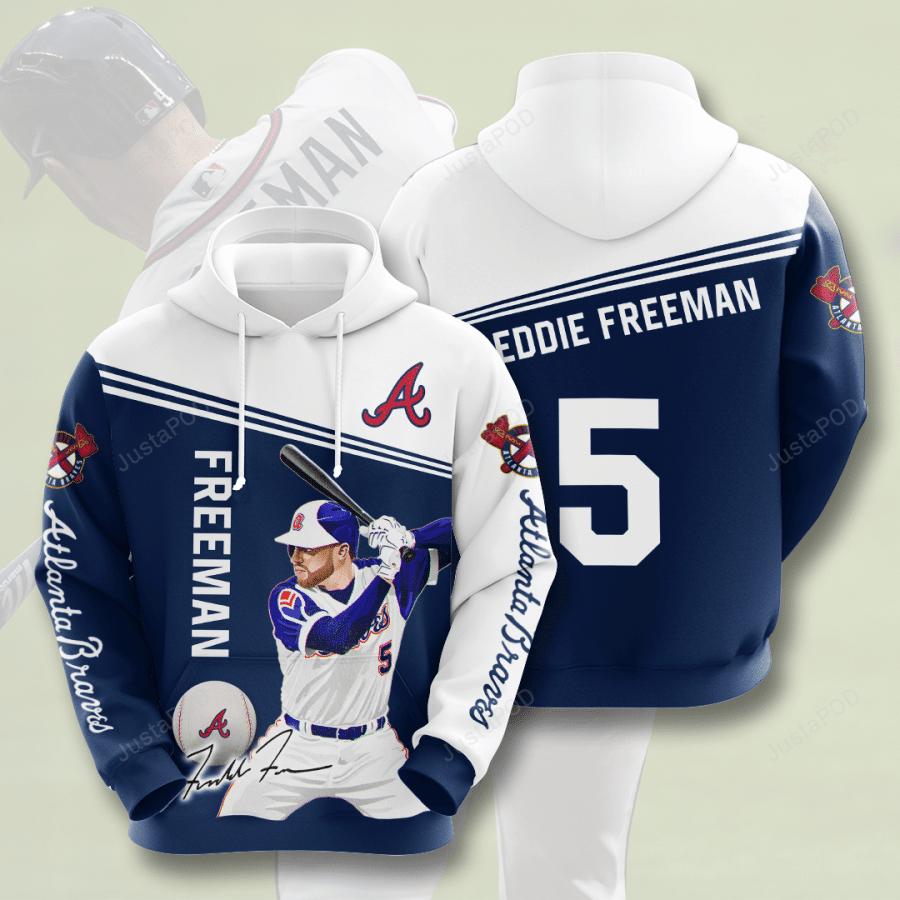 Mlb Atlanta Braves 3D Hoodie Zip Hoodie Style 04