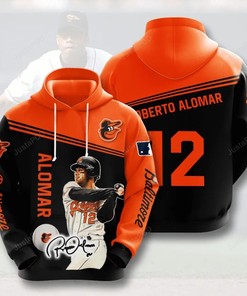 Mlb Baltimore Orioles 3D Hoodie Zip Hoodie Style 01