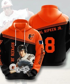 Mlb Baltimore Orioles 3D Hoodie Zip Hoodie Style 05