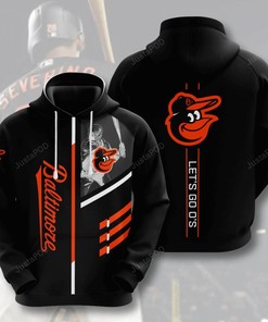 Mlb Baltimore Orioles 3D Hoodie Zip Hoodie Style 06