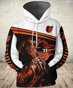Mlb Baltimore Orioles 3D Hoodie Zip Hoodie Style 11