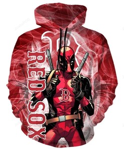 Mlb Boston Red Sox 3D Hoodie Zip Hoodie Style 02