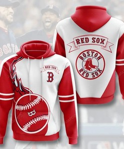 Mlb Boston Red Sox 3D Hoodie Zip Hoodie Style 05