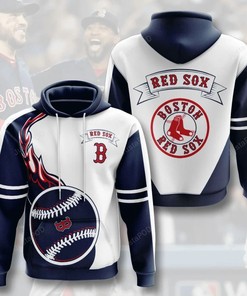 Mlb Boston Red Sox 3D Hoodie Zip Hoodie Style 07
