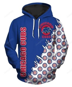 Mlb Chicago Cubs 3D Hoodie Zip Hoodie Style 07