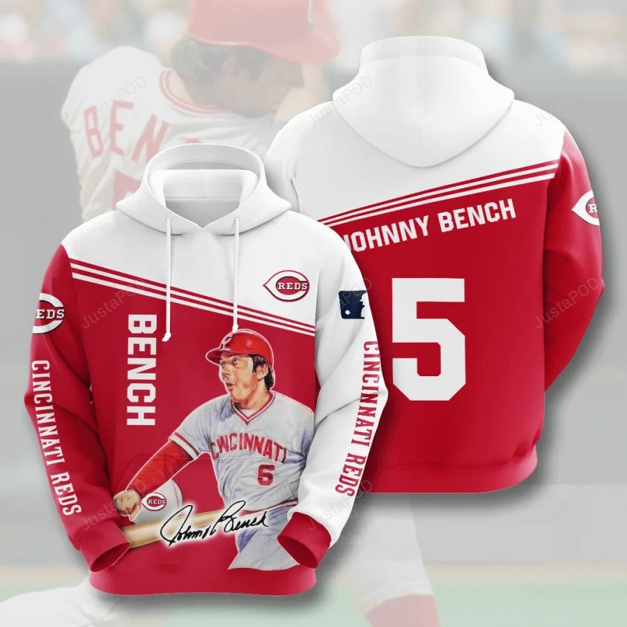 Mlb Cincinnati Reds 3D Hoodie Zip Hoodie Style 04