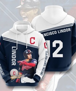 Mlb Cleveland Indians 3D Hoodie Zip Hoodie Style 03